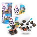 5 SURPRISE Ensemble de 2 Monster Trucks de série 3 aux Couleurs changeantes par ZURU À Collectionner Course Bataille Surprise Tire Vraiment Armes Jouets d'action pour garçons, (2 Capsules)