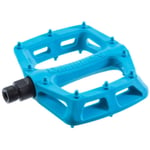 DMR V6 Flat wide Mountain MTB bike Flattie Freeride Nylon Pedals - Blue