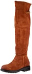 Marc O'Polo Femme 816028001300 Botte au-Dessus du Genou, 720 Cognac, 36 EU