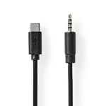 Nedis USB-C till AUX 3.5mm adapter, 1m