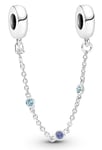 Pandora Moments Safety chain Triple Blue Stone turvaketju 791688C01-05