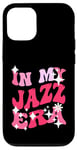 Coque pour iPhone 12/12 Pro In My Jazz Era Musique pour femmes et enfants