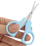 3pcs Baby Fingernail Clipper Set Infant Nail Cutter Scissor File (Blue) Part