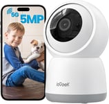 iegeek 5MP Wireless WIFI IP Camera IR CCTV Smart Home Security Indoor System UK