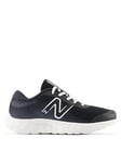 New Balance Junior 520, Black/White, Size 5 Older