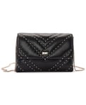 DKNY Women's Madison Park Clutch Shoulder Bag, Black, Medium