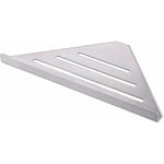 Dolaso - Alliage d'aluminum Bain Étagère de Douche, Tablette de Douche Étagère d'angle Triangle Cosmétique Panier Rangement Cuisine Etagère de