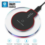 Qi Wireless Charger Pat Wifi Fast Chariging Mat Dock For Samsung 8 9 Iphone X Xs