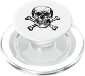 Drapeau pirate crâne audacieux et classique art pirate PopSockets PopGrip pour MagSafe