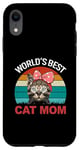 Coque pour iPhone XR La meilleure maman pour chats du monde