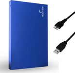 Disque Dur Externe Portable 250 Go, Stockage De Sauvegarde Externe Usb 3.0 Adapté Pour Pc, Mac, Xbox One, Windows, Jeux, Ordinateur Portable Et Ordinateur De Bureau (Bleu)