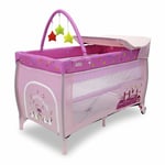 Travel cot Pink