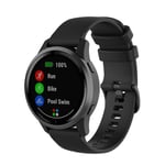 Silikonarmband Garmin Vivoactive 4 Svart