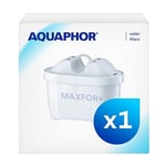 AQUAPHOR Maxfor+ Replacement Filter Cartridge Pack of 1 - Compatible with All Aquaphor Maxfor+ Filter Jugs and Brita Maxtra+. Effectively Reduces Limescale, Chlorine, and Other Impurities.