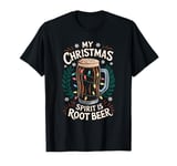 Merry Xmas My Christmas Spirit Root Beer Men Women T-Shirt