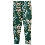 Mini Rodini Daisys Aop Leggings Grön | Grön | 80/86 cm