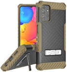 Rugged Anti-Shock Case (Kickstand/Strap) for Galaxy A04s, A04, M13, A32 5G