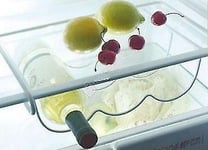 UNIVERSAL SMEG ZANUSSI FRIDGE UNDER SHELF BOTTLE & WINE RACK HOLDER SPACE SAVER