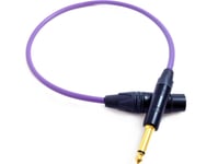 Melodika Jack 6.3Mm - Xlr Kabel 8M Lila