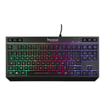 Konix Drakkar Clavier Gaming Filaire à Membrane Spelheim TKL AZERTY - Format TKL sans pavé numérique - Rétroéclairage