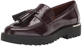 Franco Sarto Femme Carolynn Mocassin, Bordeaux Verni, 40.5 EU