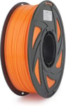 Filament ABS pour imprimante 3D Imprimante 3D ABS Filament 1,75mm 3D Imprimante Filament Orange 1KG (ABS Orange)