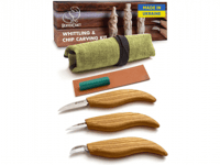 BeaverCraft Tools S15 Täljkit med Knivrulle