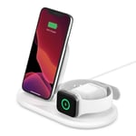 Belkin BOOST↑CHARGE™ 3-i-1 Trådløs lader - Hvit