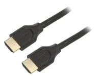 Cable HDCP 2.2 HDMI 2.1 male des deux cotes 1.5m noir