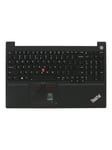 Lenovo - notebook replacement keyboard - with Trackpoint - QWERTY - US with Euro symbol - black - Laptop tagentbord - till ersättning - Engelska - Svart