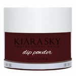 Kiara Sky Professional Nails Dip Powder - Riyalistic Maroon 28g (D545)