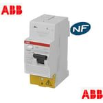 ABB - Interrupteur différentiel 2P 63A 30ma - type a - Automatique et vis 444161