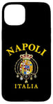 Coque pour iPhone 15 Plus Drapeau de l'Empire romain de Naples - Souvenir de l'Italie - Drapeau Napoli