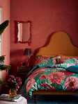 John Lewis + Matthew Williamson Leopard Rose Duvet Cover Set