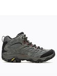 Merrell Men's Moab 3 Mid Gore-Tex Hiking Boots - Beluga - Grey, Grey, Size 9, Men