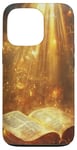 iPhone 13 Pro Catholicism Open Bible Rays Spiritual Divine Case