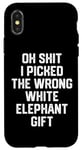 iPhone X/XS oh shit i picked the wrong white elephant gift Adults Case