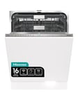 Hisense Hv673C60Uk, 16 Place Setting, Integrated Dishwasher