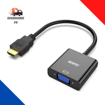 Adaptateur HDMI vers VGA (mâle vers Femelle) pour Ordinateur, TV... - BENFEI