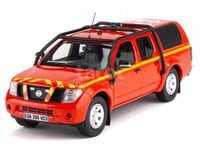 Nissan Navara Double Cabine VLTT Pompier - Alarme 1/43