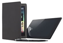 Techair Starter Kit for 7 inch Google Nexus Tablet (Folio Stand, 2-in-1 Stylus and Screen Protector)