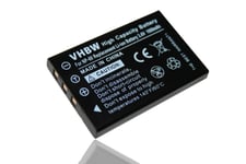 Batterie LI-ION compatible pour Jay-Tech Jaycam DC6025, DSC5120, HDV1080, DDV-H151z, Videoshot DVH20, Videoshot DVH22, Videoshot DVH24 etc.