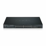 ZYXEL XMG1930-30, 24-PORT 2.5GBE SMART MANAGED LAYER 2 SWITCH WITH 4 10GBE AND 2 SFP+ UPLINK (XMG193