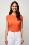 Saint Tropez - Topp Adelia SS T-shirt - Orange