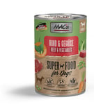 Mac's Mac's Super Food for Dogs Storfe og Grønnsaker Våtfôr - 6x800g