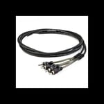 Gladen Eco RCA signalkabel 6,5 Meter, Trippelskjermet, OFC