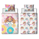 Paw Patrol Skye Junior Toddler Duvet Set Reversible Bedding Set Quilt Cover