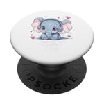 Can't Hear You I'm Listening Kpop Elephant K-pop Merchandising PopSockets PopGrip Interchangeable