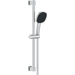 Ensemble de douche avec pommeau 2 jets, barre et flexible - GROHE Vitalio Comfort 110 26398001 - Sélection facile - Economie d'eau