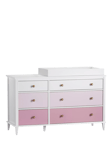 Little Seeds Monarch Hill Poppy 6 Drawer Changing Table